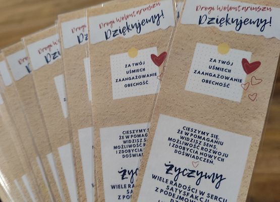 życzenia i podziękowania