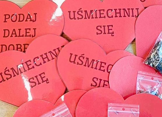 serduszka "Podaj dobro"