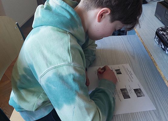 uczeń wykonuje zadanie