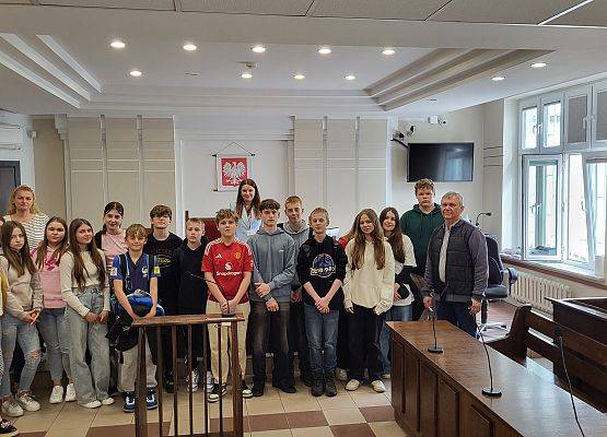 Grafika 1: Wizyta w Sądzie Rejonowym w Lęborku