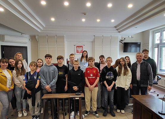 Grafika 2: Wizyta w Sądzie Rejonowym w Lęborku