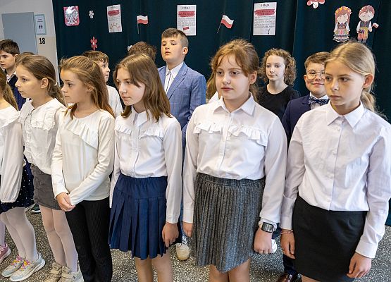 uczestnicy majowych uroczystości