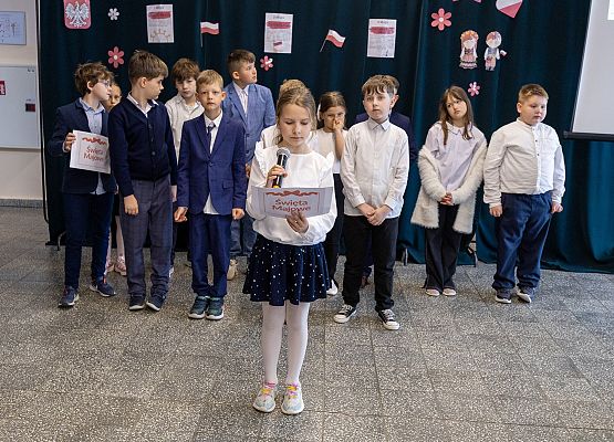 uczestnicy majowych uroczystości