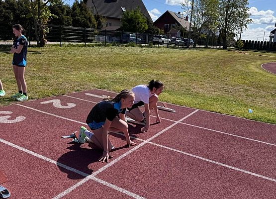 uczennice podczas zawodów