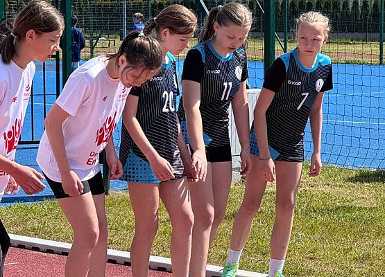 uczennice podczas zawodów