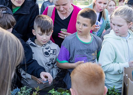 dzieci w trakcie warsztatów