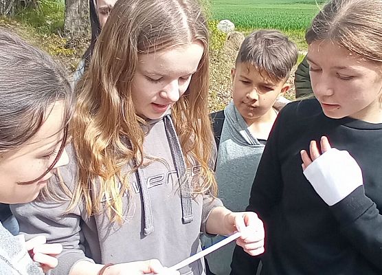 uczniowie w trakcie zajęć warsztatowych