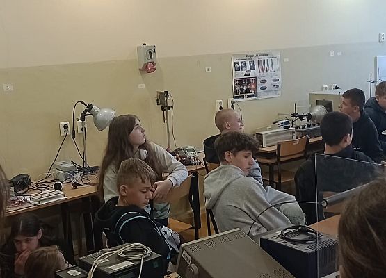 na zajęciach w Politechnice Gdańskiej