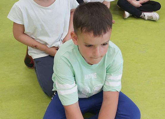 dzieci podczas konkurencji