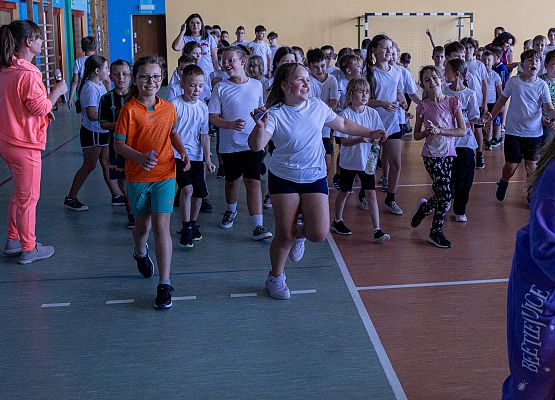 uczestnicy europejskiego dnia sportu szkolnego