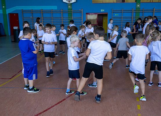 uczestnicy europejskiego dnia sportu szkolnego