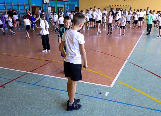 uczestnicy europejskiego dnia sportu szkolnego