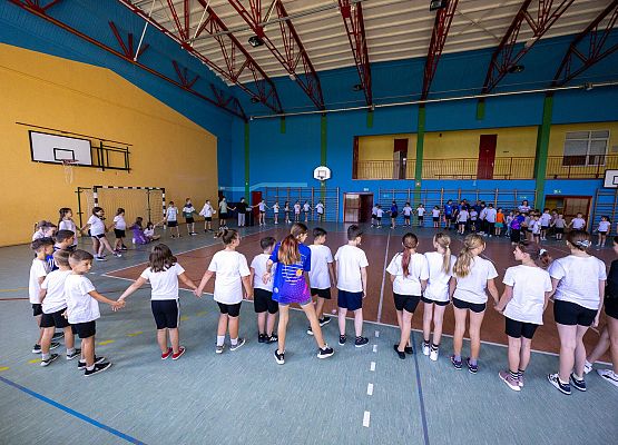 uczestnicy europejskiego dnia sportu szkolnego