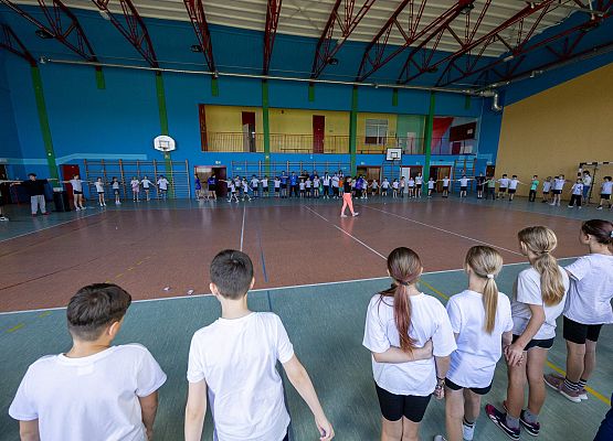 uczestnicy europejskiego dnia sportu szkolnego