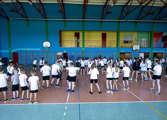 uczestnicy europejskiego dnia sportu szkolnego