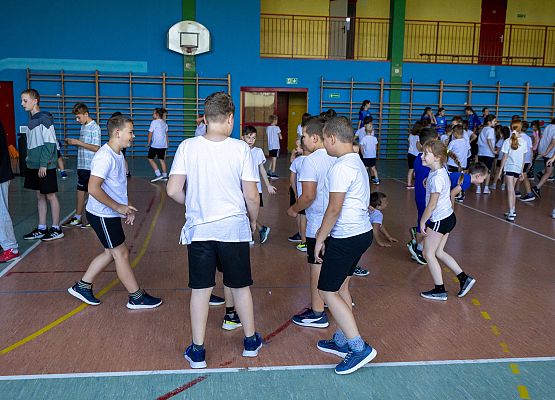 uczestnicy europejskiego dnia sportu szkolnego