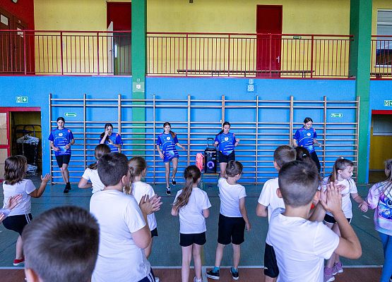 uczestnicy europejskiego dnia sportu szkolnego