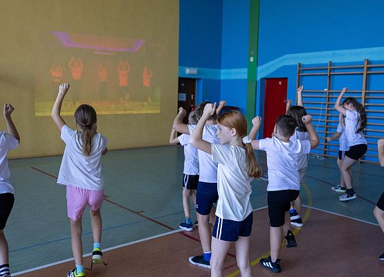 uczestnicy europejskiego dnia sportu szkolnego