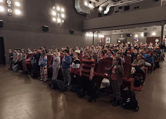 Grafika 21: Lekcja w kinie „Fregata” w Lęborku