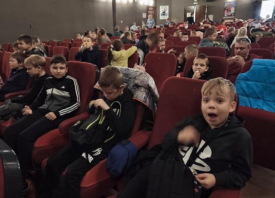 Grafika 27: Lekcja w kinie „Fregata” w Lęborku