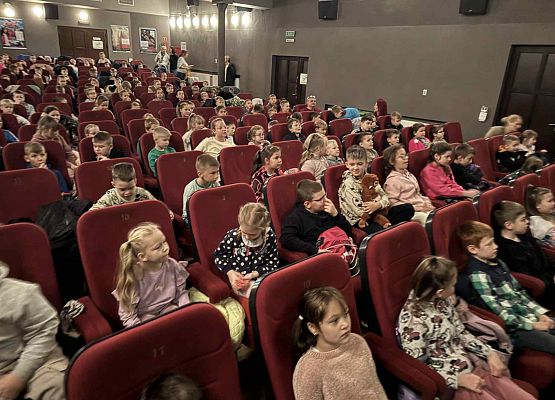 Grafika 26: Lekcja w kinie „Fregata” w Lęborku