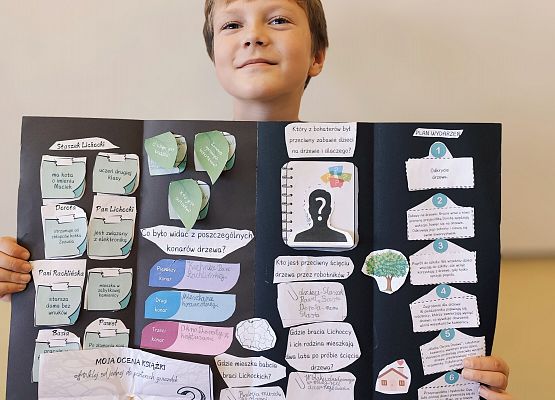 uczeń prezentują pracę