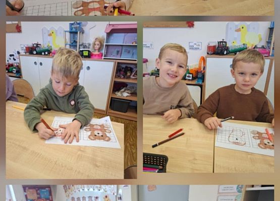 dzieci podczas zajęć