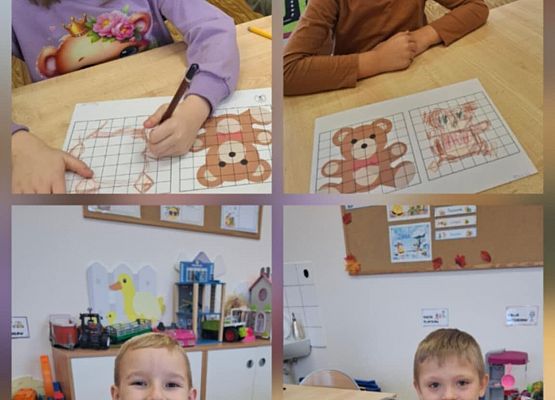 dzieci podczas zajęć