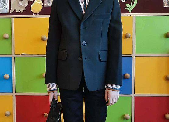 uczeń prezentuje swój przyszły zawód