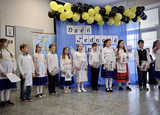 obchody Dnia Jedności Kaszubów w Zespole Szkół w Łebieniu