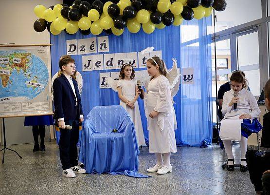 obchody Dnia Jedności Kaszubów w Zespole Szkół w Łebieniu