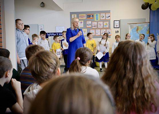 obchody Dnia Jedności Kaszubów w Zespole Szkół w Łebieniu