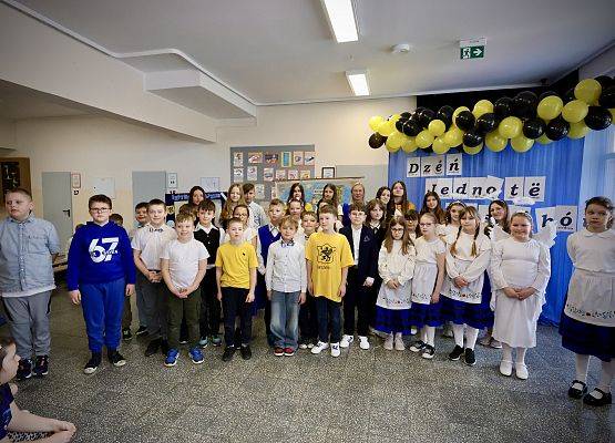 obchody Dnia Jedności Kaszubów w Zespole Szkół w Łebieniu