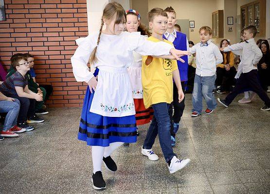 obchody Dnia Jedności Kaszubów w Zespole Szkół w Łebieniu