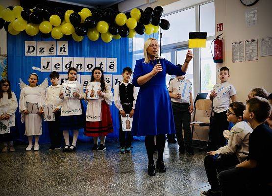 obchody Dnia Jedności Kaszubów w Zespole Szkół w Łebieniu