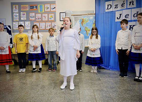 obchody Dnia Jedności Kaszubów w Zespole Szkół w Łebieniu