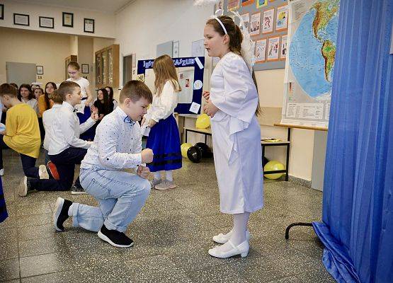 obchody Dnia Jedności Kaszubów w Zespole Szkół w Łebieniu