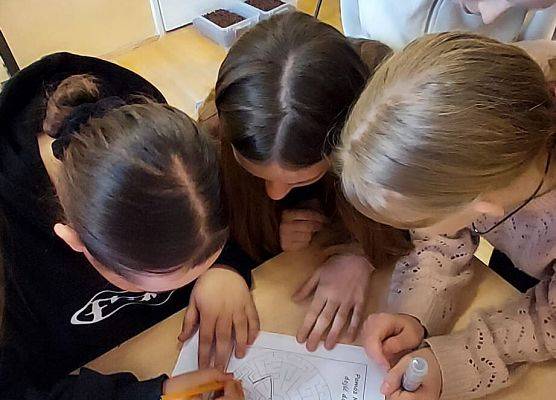 uczniowie wykonują zadania