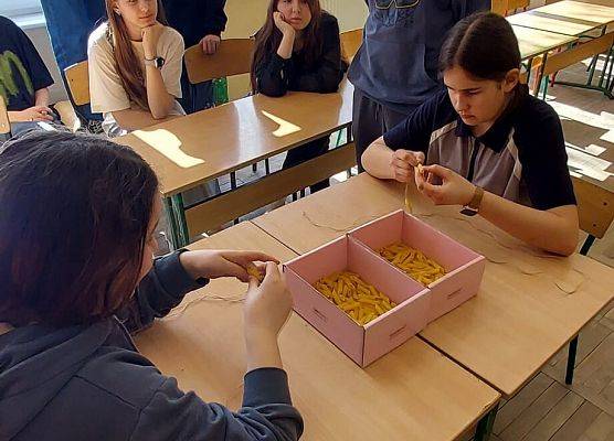 uczniowie wykonują zadania