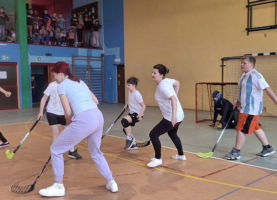 zawodnicy podczas meczu