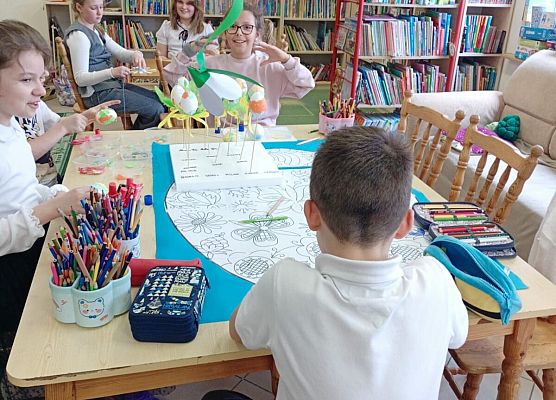 Grafika 17: Wielkanocne inspiracje – warsztaty twórcze w bibliotece