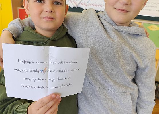 uczniowie wykonują zadania