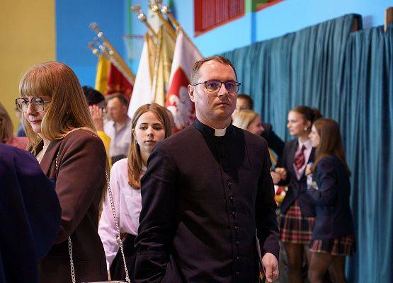 uczestnicy XV Diecezjalnego Zjazdu Szkół im. Jana Pawła II