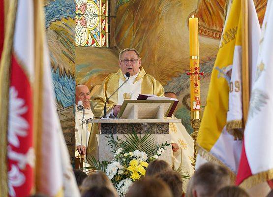 uczestnicy XV Diecezjalnego Zjazdu Szkół im. Jana Pawła II