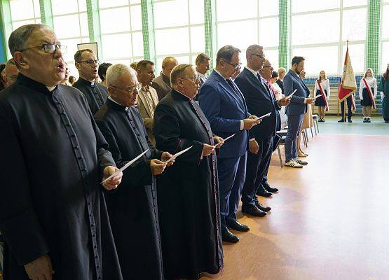 uczestnicy XV Diecezjalnego Zjazdu Szkół im. Jana Pawła II