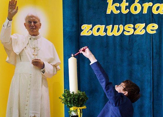 uczestnicy XV Diecezjalnego Zjazdu Szkół im. Jana Pawła II