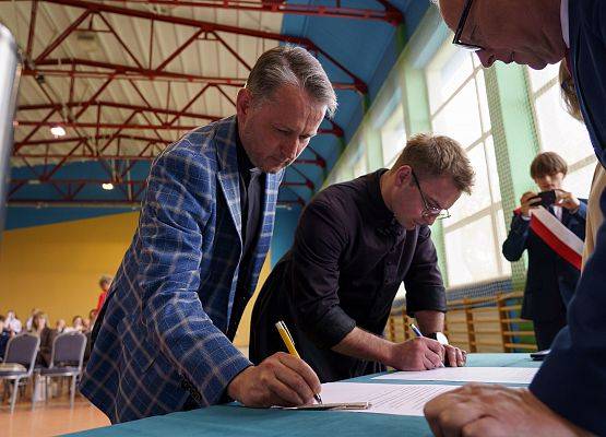 uczestnicy XV Diecezjalnego Zjazdu Szkół im. Jana Pawła II