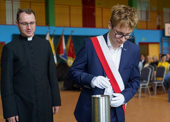 uczestnicy XV Diecezjalnego Zjazdu Szkół im. Jana Pawła II