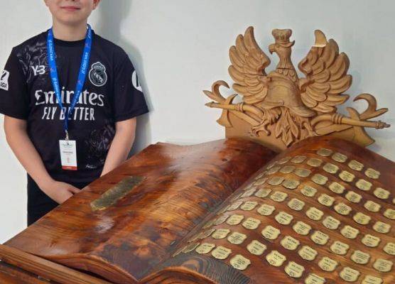 Grafika 5: Sukces ucznia naszej szkoły w Finale Centralnym Ogólnopolskiego Turnieju Wiedzy Pożarniczej