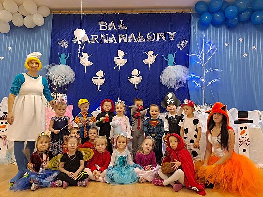 Grafika #44: Bal karnawałowy w Przedszkolu